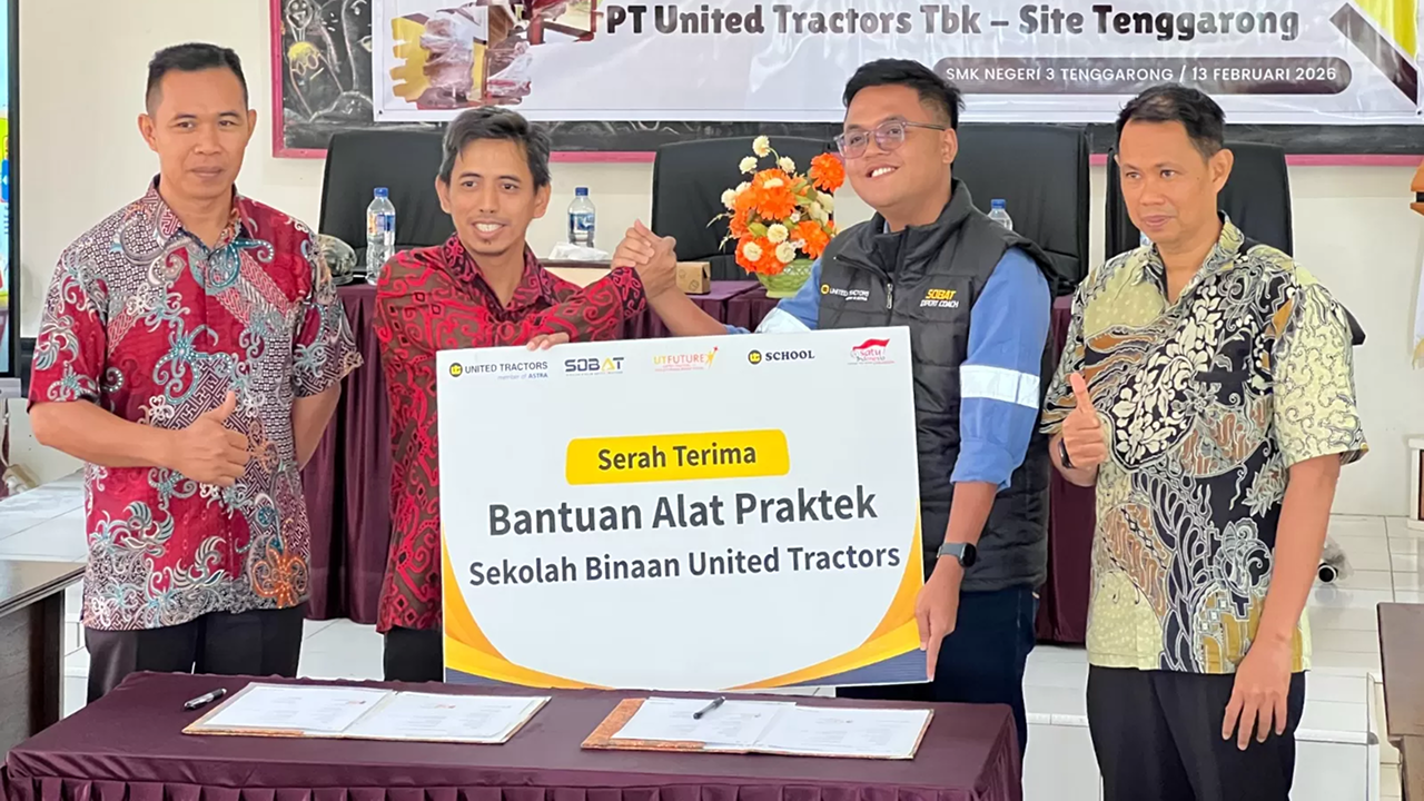 Langkah Nyata untuk SDM Unggul, United Tractors Hadirkan Safety Center di Tenggarong